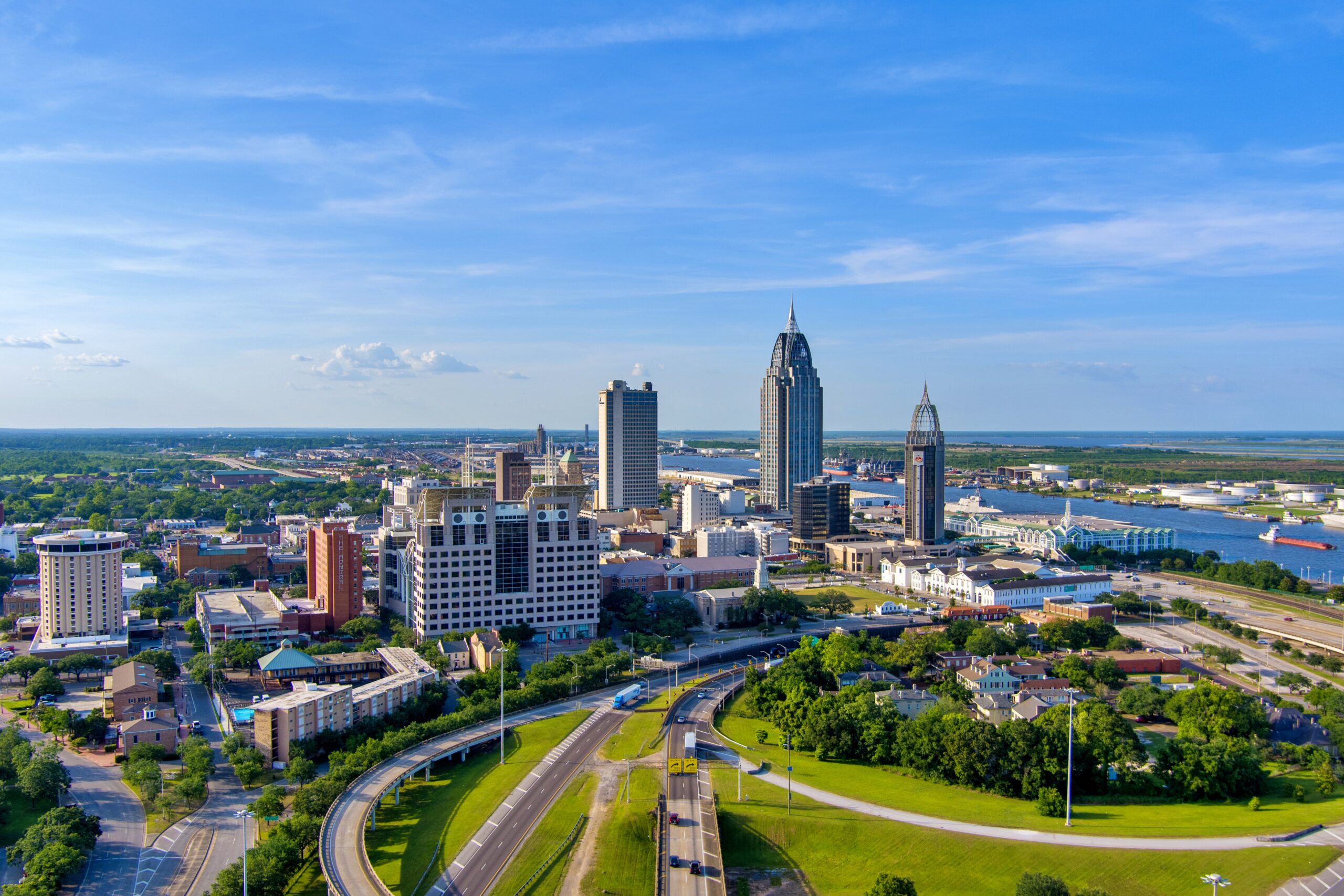 Downtown Mobile, Alabama